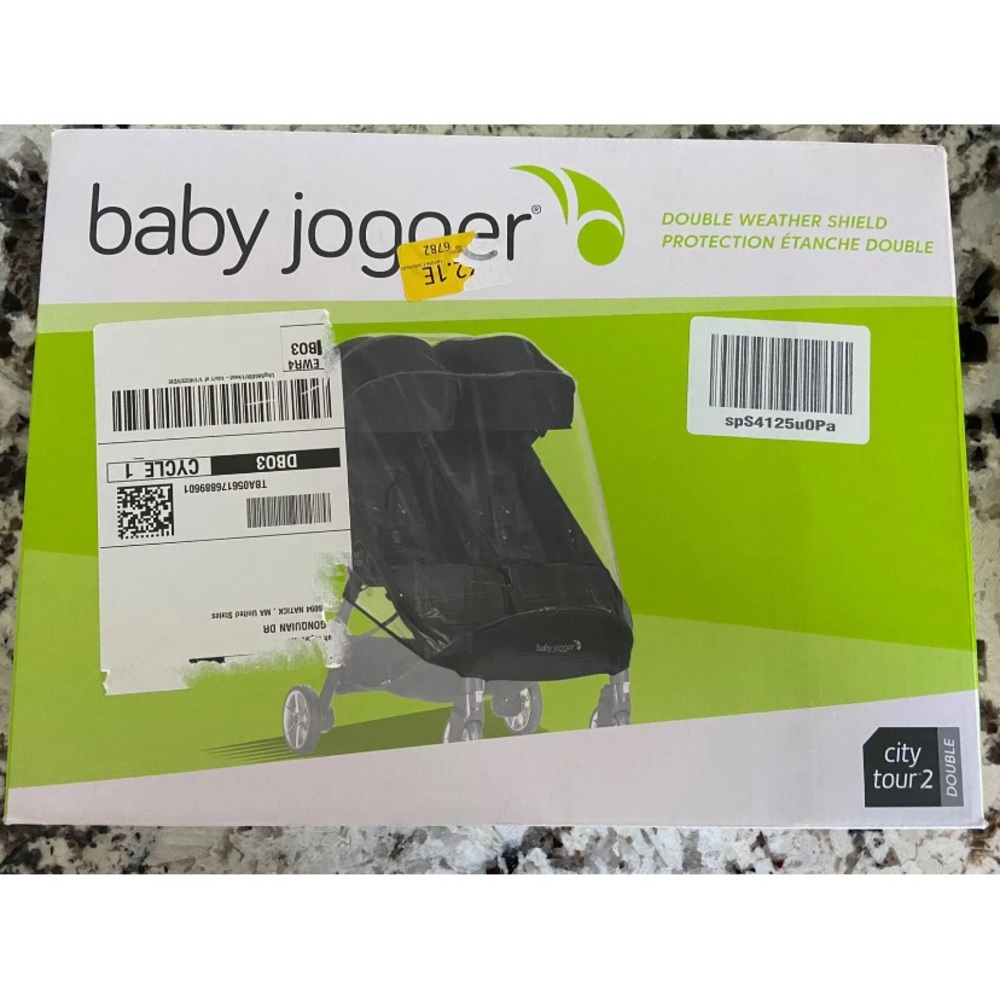 Baby Jogger Rain Canopy for Double City Tour 2 Stroller